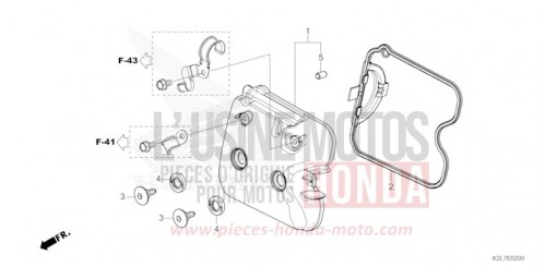 COUVERCLE DE CULASSE ADV350AT de 2026